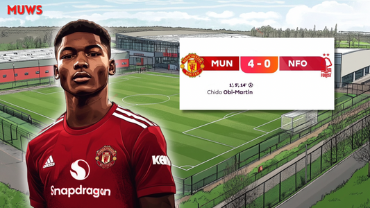 Wonderkid Chido Obi-Martin Scores 14-minute hat-trick on Manchester United debut