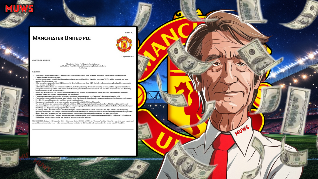 Manchester United Finances Debt Accounts Results