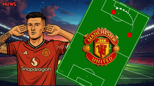 Do Manchester United Cross More When Šeško Doesn’t Play?